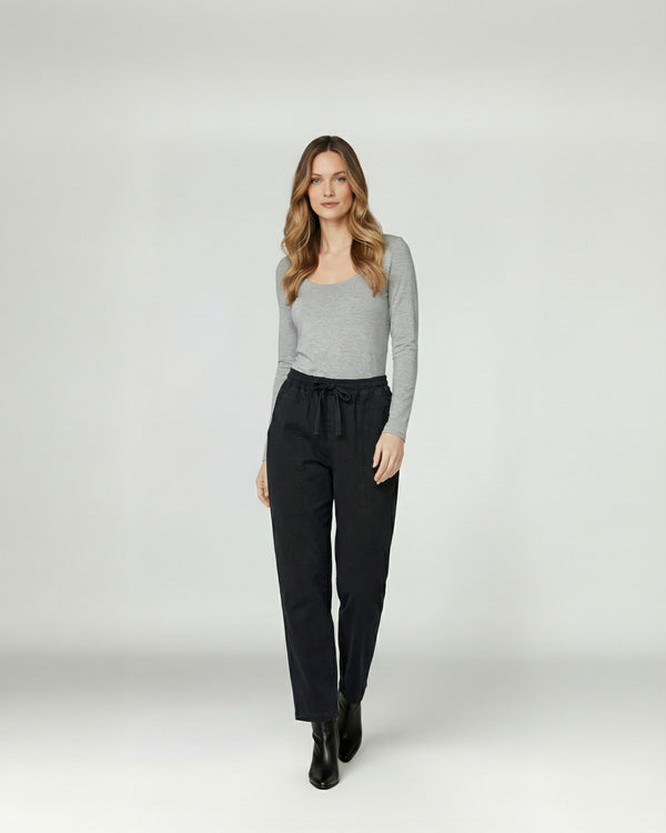 Pantalon Mujer Carmen Regular Negro Lineatre