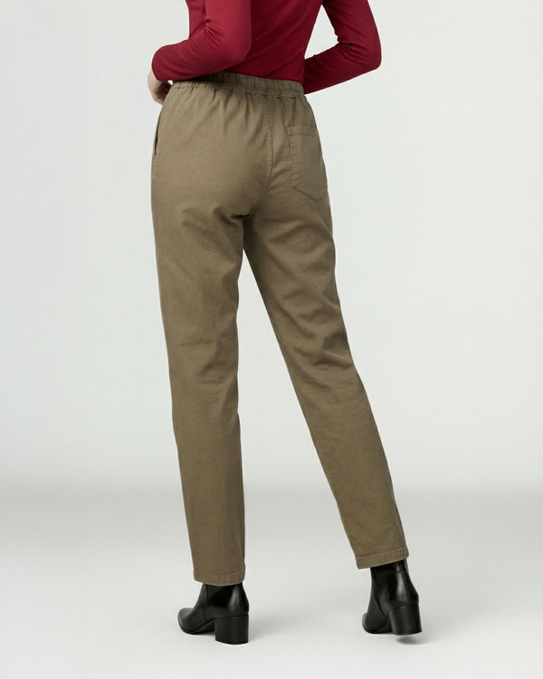 Pantalon Mujer Carmen Regular Taupe Lineatre