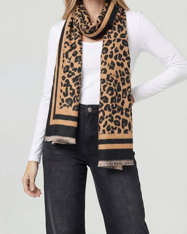 Echarpe Mujer Agustina Camel Lineatre