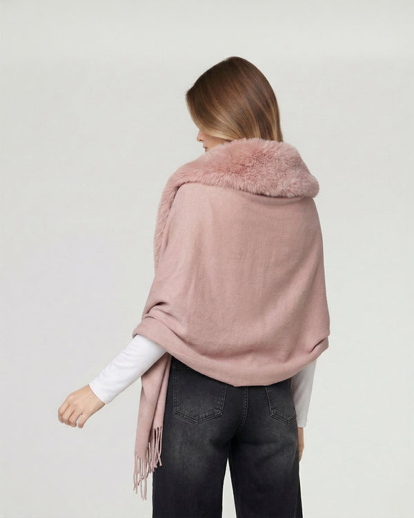 Poncho Mujer Isidora Rosa Lineatre