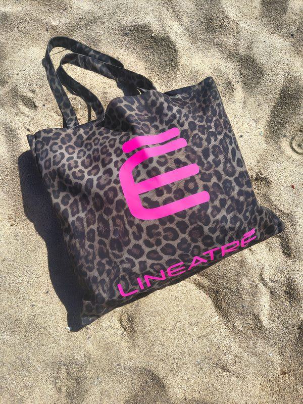 Bolsa de tela estilo Leopardo Lineatre