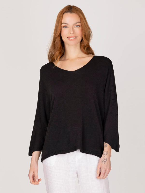 Sweater negro lineatre