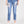 Jeans high rise azul lineatre