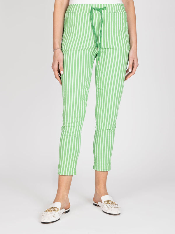 Pantalon verde lineatre