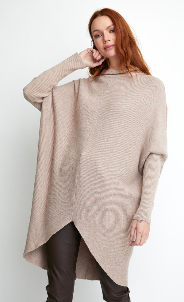 Sweater fango lineatre