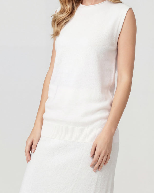Twin Set Mujer Magdalena Regular fit Cuello redondo Blanco Lineatre