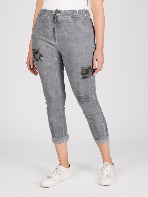 Pantalon gris lineatre