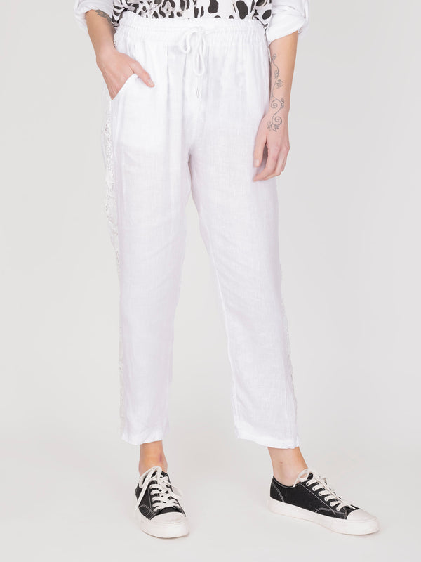 Pantalon blanco lineatre