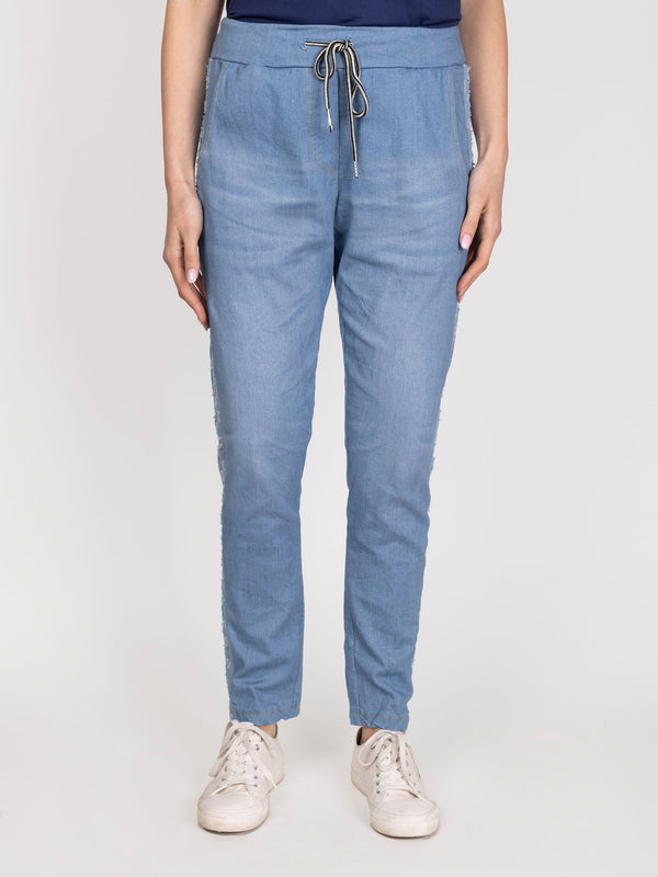 Jeans denim lineatre