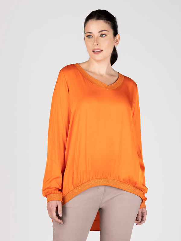 Blusa naranjo