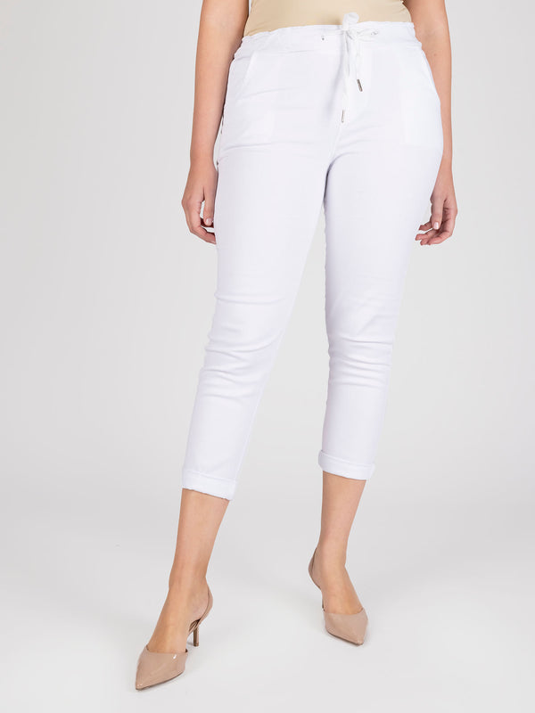 Pantalon blanco lineatre