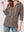 Abrigo Mujer Camila Relaxed fit Cuello en V manga caída Chocolate Lineatre