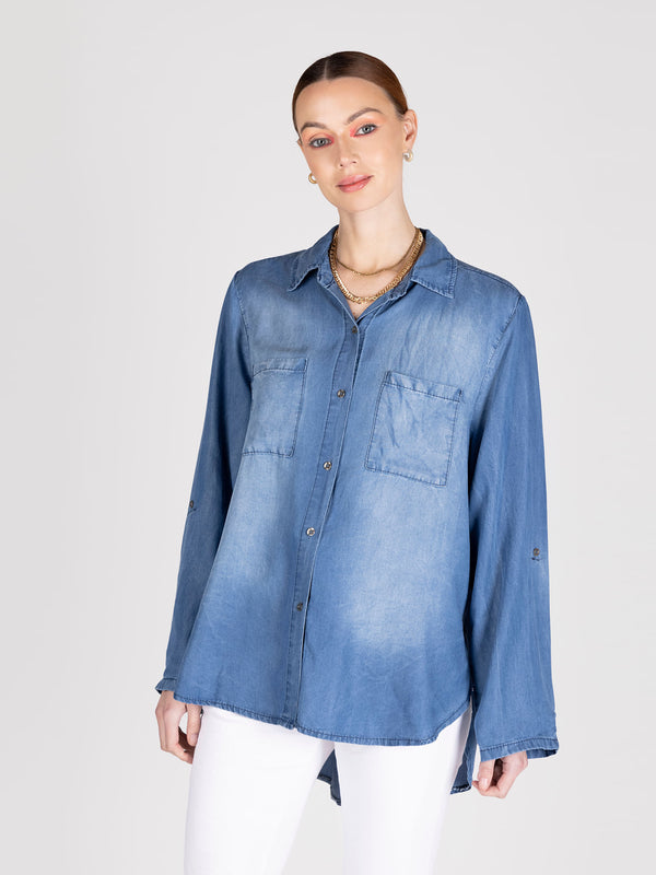 Blusa denim