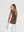 Blusa Mujer Chiara Escote en V Chocolate Lineatre