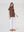 Blusa Mujer Chiara Escote en V Chocolate Lineatre