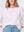 Blusa Mujer Paola Cuello bote Blanco Lineatre