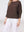 Blusa Mujer Paola Cuello bote Chocolate Lineatre