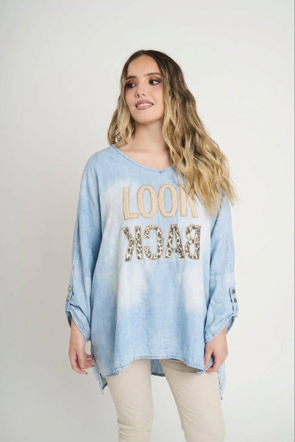 Blusa Mujer Stella Denim Lineatre
