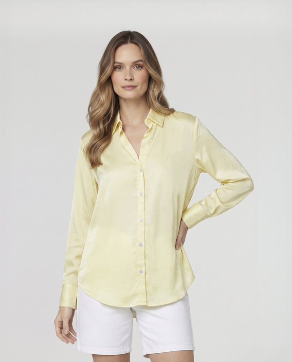 Blusa Mujer Emilia Amarillo Lineatré
