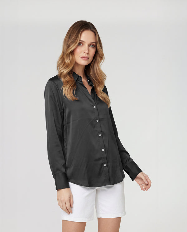 Blusa Mujer Emilia Negro Lineatré