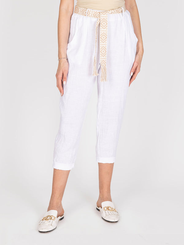 Pantalon blanco lineatre