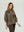 Camisa Mujer Fabiola Overside Cuello Tipo Camisa Manga Suelta Chocolate Lineatre