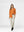 Blusa Mujer Bernadette Entallada Con Ajuste De Mangas Naranja Lineatre