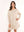 Vestido brunella beige lineatre