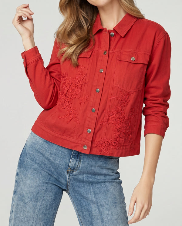 Chaqueta Mujer Allegra Rojo Lineatré