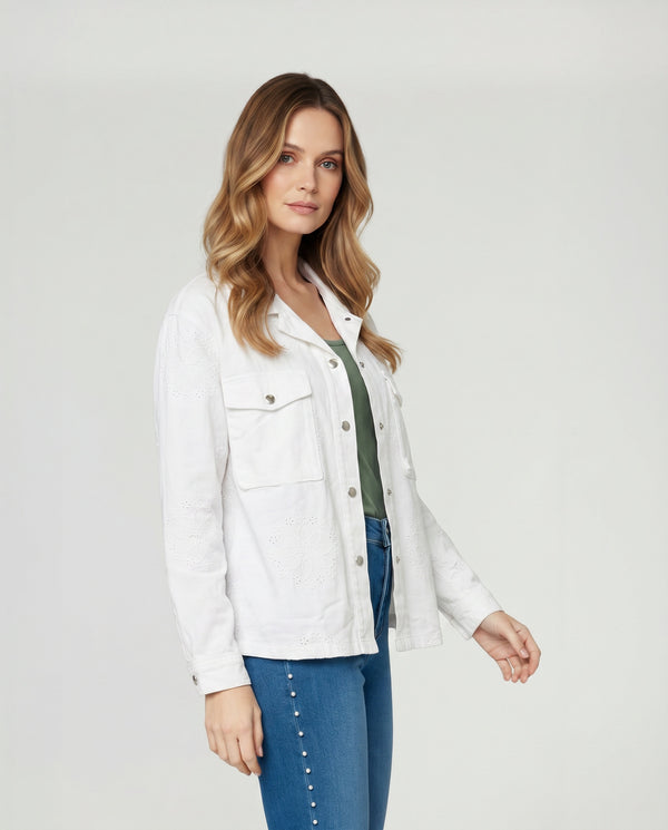 Chaqueta Mujer Bianca Blanco Lineatré