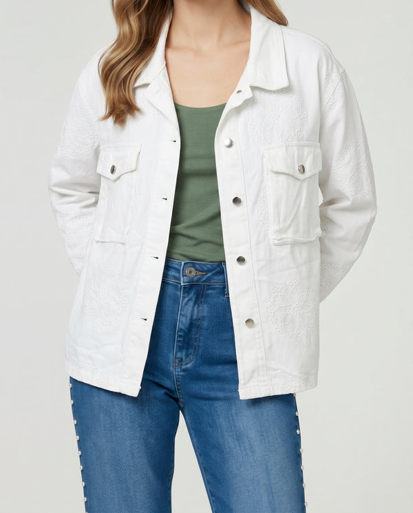 Chaqueta Mujer Bianca Blanco Lineatré