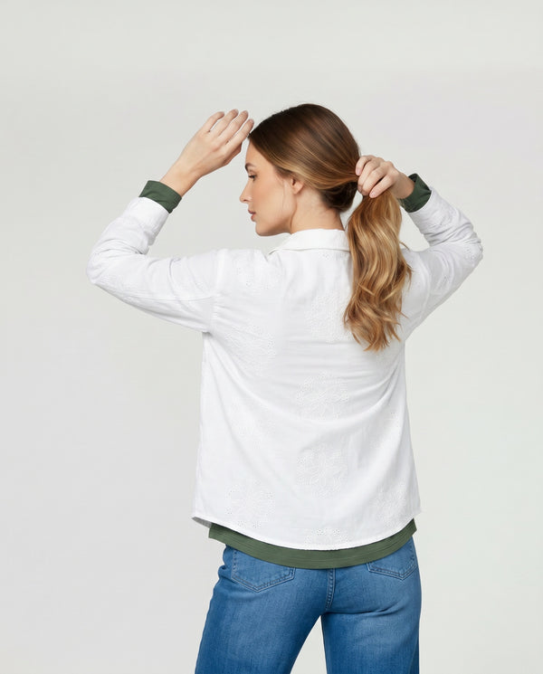 Chaqueta Mujer Bianca Blanco Lineatré