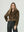 Chaqueta Mujer Gabriela Relaxed Cuello Con Solapa Manga Caída Moro Lineatre