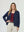 Chaqueta Mujer Vittoria Azul marino Lineatré
