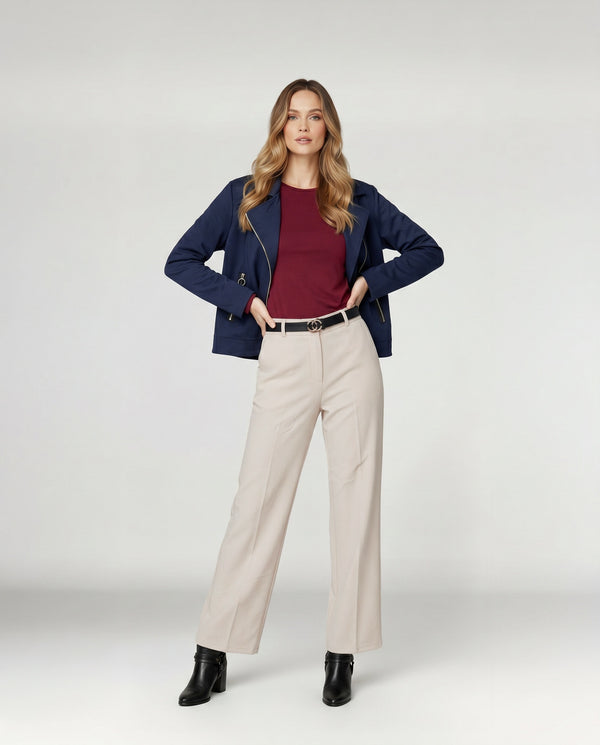 Chaqueta Mujer Vittoria Azul marino Lineatré