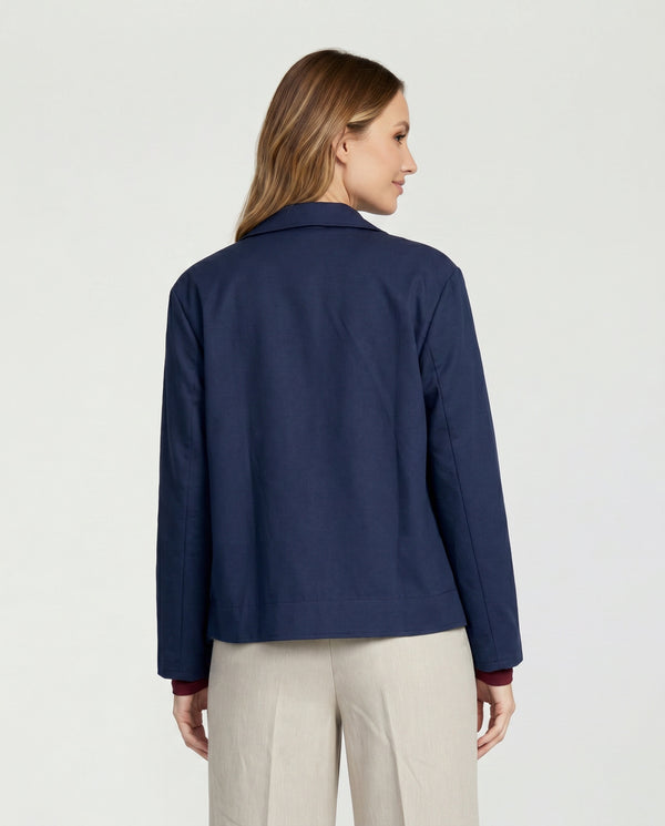 Chaqueta Mujer Vittoria Azul marino Lineatré