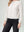 Bomber Mujer Eva Relaxed fit Cuello redondo Manga suelta Beige Lineatre