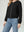 Bomber Mujer Eva Relaxed fit Cuello redondo Manga suelta Negro Lineatre