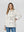 Chaqueta Mujer Elena Regular Cuello En. V Solapa Manga Suelta Crudo Lineatre