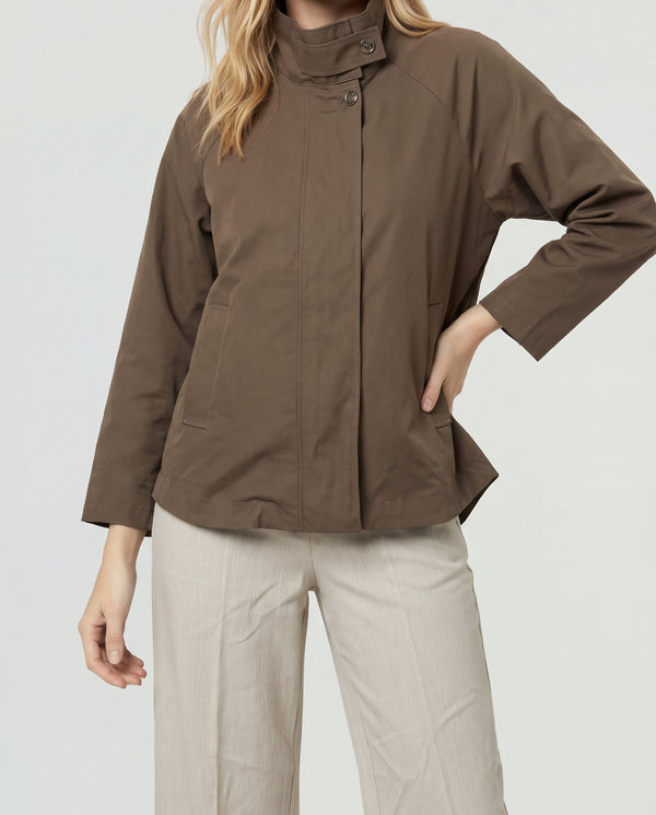 Trench Mujer Eleonora Chocolate Lineatré
