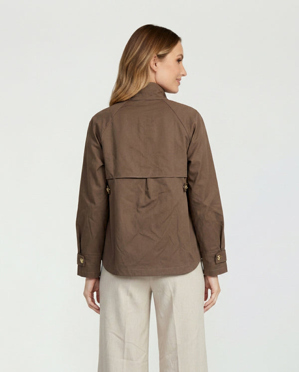 Trench Mujer Eleonora Chocolate Lineatré