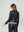 Chaqueta Mujer Silvana Slim Fit Cuello En V Solapa Manga Ajustada Negro Lineatre