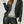 Chaqueta Mujer Silvana Slim Fit Cuello En V Solapa Manga Ajustada Negro Lineatre