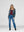 Chaqueta Mujer Francisca Regular  Cuello Alto Solapa Manga Suelta Jeans Lineatre
