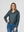Chaqueta Mujer Francisca Regular  Cuello Alto Solapa Manga Suelta Jeans Lineatre