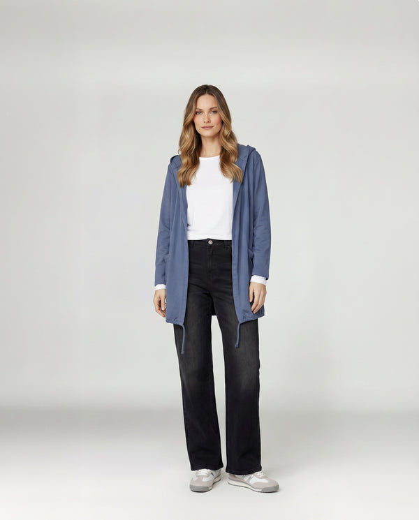 Spolverino Mujer Serena Azul Lineatré