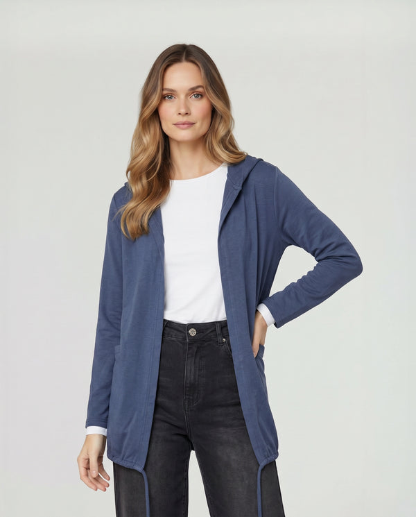 Spolverino Mujer Serena Azul Lineatré