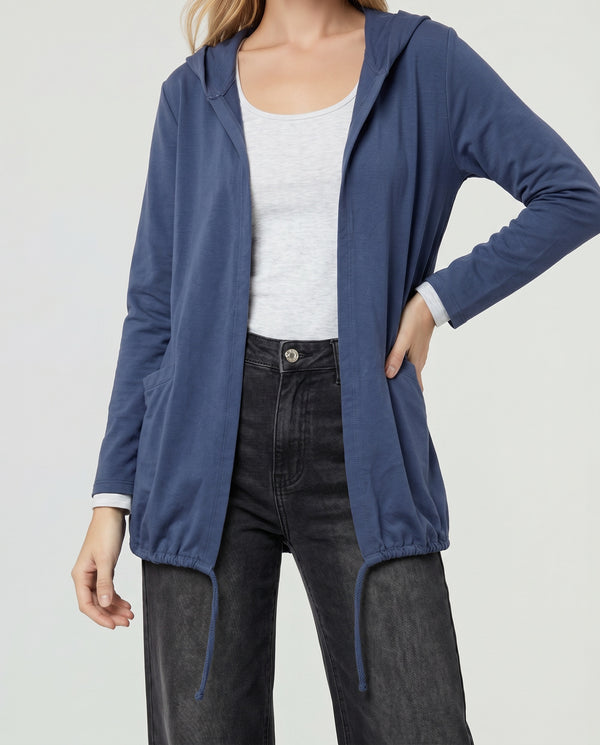 Spolverino Mujer Serena Azul Lineatré