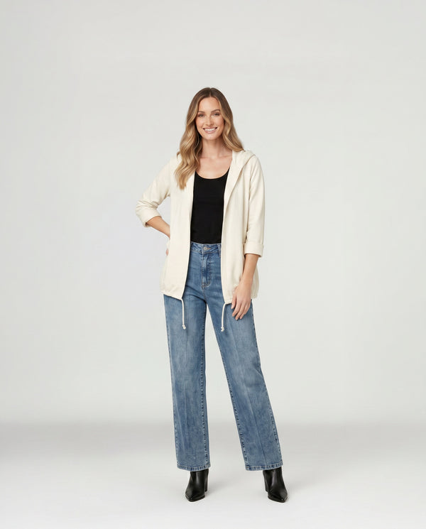 Spolverino Mujer Perla Beige Lineatré