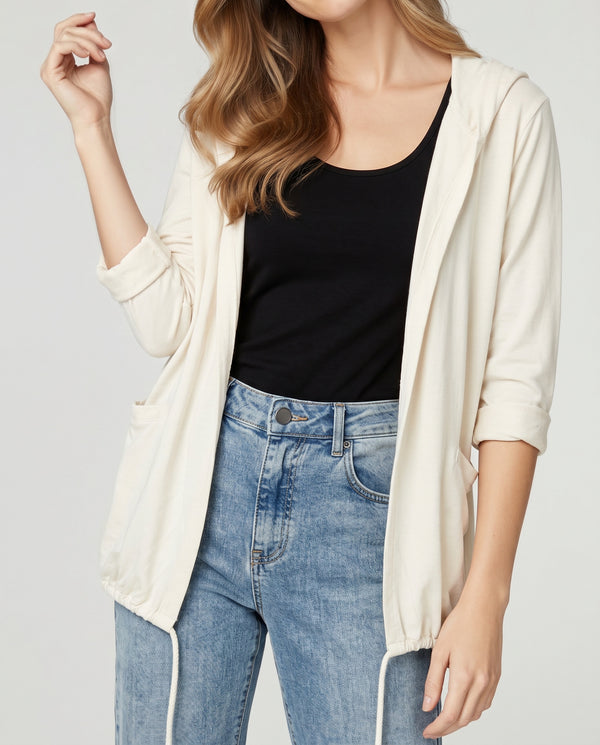 Spolverino Mujer Perla Beige Lineatré